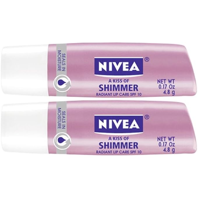 LIP CARE A KISS OF SHIMMER LIP CARE STICK - PEARLY SHIMMER - 2 PK